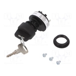 84829-07; Switch: key switch; Stabl.pos: 2; Switch.method: OFF-ON-(ON); 45°; HONEYWELL