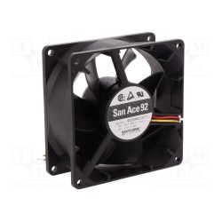9G0948J1011; Fan: DC; axial; 48VDC; 92x92x38mm; 203.63m3/h; 55dBA; 5500rpm; SANYO DENKI