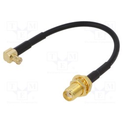 ; Antenna adapter; MCX-B plug,SMA-B socket; straight,angled; JC Antenna