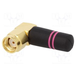 ANT-2.4-CW-RAH-RPS; Antenna; Bluetooth,WiFi,ZigBee; 1.6dBi; Mounting: twist-on; LINX TECHNOLOGIES