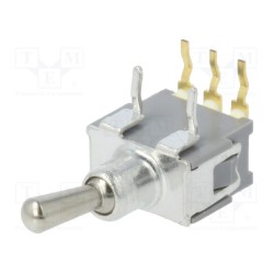 ATE1F-5M3-10-Z; Switch: toggle; Pos: 2; SPDT; ON-(ON); 0.05A/48VAC; 0.05A/48VDC; Nidec Copal Electronics