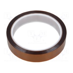 051-0004; Tape: high temperature resistant; tape; max.230°C; W: 19mm; L: 33m; ANTISTAT