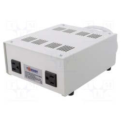 ATS1500VA-230/110V U+UMS; Autotransformer; 230VAC; Power: 1500VA; Usec.1: 115V; TOROIDY