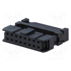 AWP-16; Plug; IDC; female; PIN: 16; IDC; for ribbon cable; 1.27mm; NINIGI