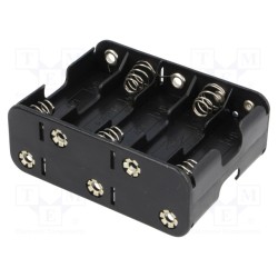 BH-3103B; Holder; Leads: 6F22 type; Size: AA,R6; Batt.no: 10; Colour: black; COMF