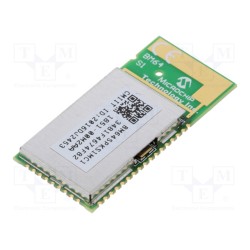 BM64SPKS1MC1-00M2AA; Module: Bluetooth; Bluetooth Low Energy,Bluetooth® 5; UART; SMD; MICROCHIP TECHNOLOGY