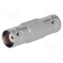 ; Coupler; BNC socket,both sides; straight; 