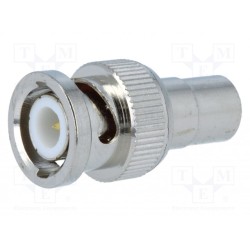 ; Adapter; BNC plug,RCA socket; 