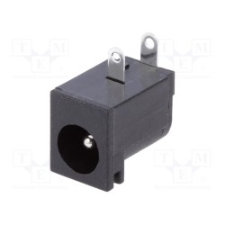 C9743-CCRNB001R; Socket; DC supply; male; 5,5/2,1mm; 5.5mm; 2.1mm; THT; angled 90°; HSM