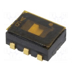 CAS-220A; Switch: slide; Pos: 2; DPDT; 0.1A/6VDC; ON-ON; Mounting: SMT; Nidec Copal Electronics