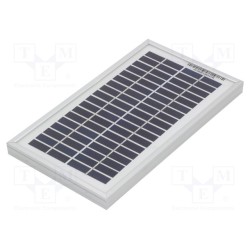 ; Photovoltaic cell; polycrystalline silicon; 251x140x17mm; 3W; CELLEVIA POWER