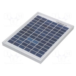; Photovoltaic cell; polycrystalline silicon; 251x186x18mm; 5W; CELLEVIA POWER