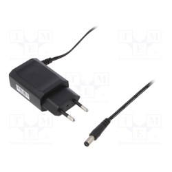CLW-0606-W2E-ER; Power supply: switched-mode; 6VDC; 1A; Out: 5,5/2,1; 6W; Plug: EU; CELLEVIA POWER