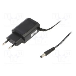 CLW-0606-W2E-ER25; Power supply: switched-mode; 6VDC; 1A; Out: 5,5/2,5; 6W; Plug: EU; CELLEVIA POWER