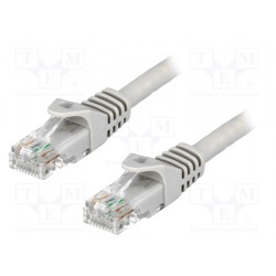 CP2112U; Patch cord; U/UTP; 6; stranded; CCA; PVC; grey; 20m; LOGILINK
