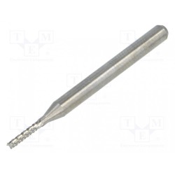 DCFBM 1400 060; Diamond mill; Ø: 1.4mm; Ø: 3.175mm; L: 38.2mm; Working part len: 6mm; KEMMER PRAEZISION