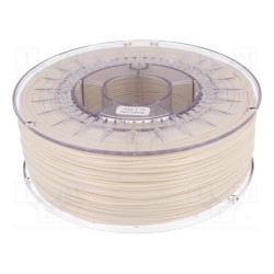 ASA 1,75 NATURAL; Filament: ASA; 1.75mm; natural; Printing temp: 230÷240°C; 1kg; DEVIL DESIGN