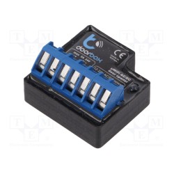 DOORBOX; Door controller; IP20; 12÷24VAC; 12÷24VDC; 39x39x22mm; 2.4GHz; 1W; BLEBOX