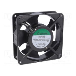 DP203A2123LST.GN; Fan: AC; axial; 230VAC; 120x120x38mm; 119(±10%)m3/h; 36dBA; 2000rpm; SUNON