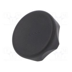 221206-C1; Knob; Ø: 45mm; H: 26mm; technopolymer (PA); Ømount.hole: 8mm; ELESA+GANTER