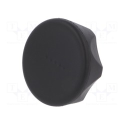 221221-C1; Knob; Ø: 45mm; Int.thread: M6; 12mm; H: 26mm; technopolymer (PA); ELESA+GANTER