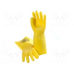 ; Electrically insulated gloves; Size: 11; 2.5kV; SECURA