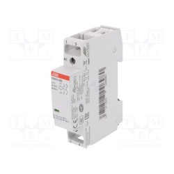 1SBE111111R0120; Contactor: 2-pole installation; NO x2; 24VAC; 24VDC; 16A; DIN; ESB; ABB
