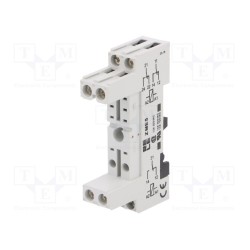ESD05000; Socket; 12A; Mounting: DIN; Series: SPA,SPD,STA; 75x15.5x42.5mm; CELDUC
