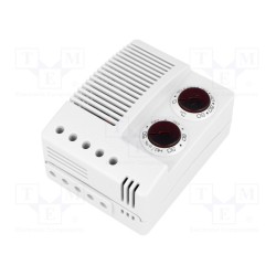 01230.0-00; Sensor: temperature and humidity; Contacts: SPDT; 10A; IP20; STEGO