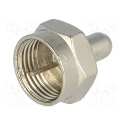 FF20L; Terminator; F; male; 75Ω; TELESTE