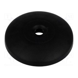 098A100K; Foot; Base dia: 99mm; polyamide; H: 18mm; Series: Pivot Feet; FATH