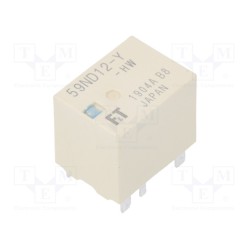 FBR59ND12-Y-HW; Relay: electromagnetic; 1 Form U; Ucoil: 12VDC; 60A; Mounting: PCB; FUJITSU