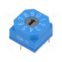 FDR-10; Encoding switch; DEC/BCD; Pos: 10; THT; Rcont max: 80mΩ; 7Ncm; SUNGMUN ELECTRONICS CO., LTD.