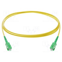 G-SCA-SCA-S-020.0-SX-A-28-Y; Fiber patch cord; both sides,SC/APC; 20m; Optical fiber: 9/125um; FIBRAIN