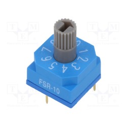 FSR-10; Encoding switch; DEC/BCD; Pos: 10; THT; Rcont max: 80mΩ; 7Ncm; SUNGMUN ELECTRONICS CO., LTD.