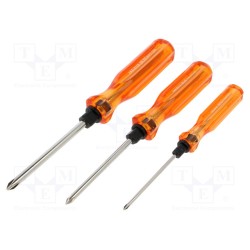 DK-50; Kit: screwdrivers; Pcs: 3; Phillips,slot; ENGINEER