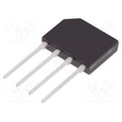 GBP201; Single-phase bridge rectifier; Urmax: 100V; If: 2A; Ifsm: 60A; GBP; YANGJIE TECHNOLOGY