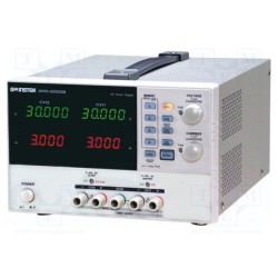 ; Power supply: programmable laboratory; Channels: 2; 0÷30VDC; 0÷3A; GW INSTEK