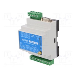 GT900 343; Industrial module: telemetry; GSM/GPRS; 8÷30VDC; Mounting: DIN; DECODE