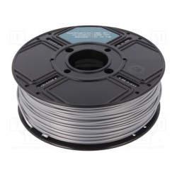ABS EX 2 .85 SILVER; Filament: ABS EX; 2.85mm; silver; Printing temp: 250°C; 1kg; HMF CHEMICAL ADVANCED MATERIALS