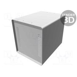 1401G; Enclosure: with panel; vented; 1401; X: 254mm; Y: 305mm; Z: 229mm; HAMMOND