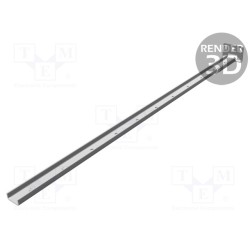 RM1U18BRKT; Mounting holder; L: 422mm; H: 44mm; HAMMOND