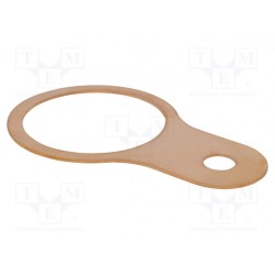 1.022.2000.50; Earth tag; Mat: brass; 21mm; HUMMEL