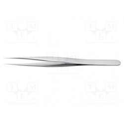 0.SA.0; Tweezers; 120mm; for precision works; Blade tip shape: sharp; IDEAL-TEK