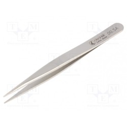 00.SA; Tweezers; 120mm; for precision works; Blades: straight; IDEAL-TEK