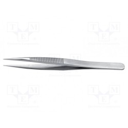 00B.SA.0; Tweezers; 120mm; for precision works; Blade tip shape: sharp; IDEAL-TEK