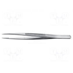 120A.SA.1; Tweezers; 110mm; Blades: straight,narrow; Blade tip shape: flat; IDEAL-TEK