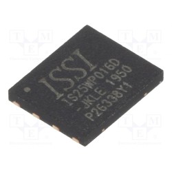 IS25WP016D-JKLE; FLASH memory; 16Mbit; DTR,QPI,SPI; 133MHz; 1.65÷1.95V; WSON8; ISSI