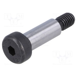 ISO 7379-10-M8-25; Shoulder screw; Mat: steel; Thread len: 13mm; Thread: M8; Cut: imbus; ELESA+GANTER