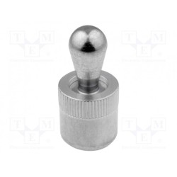 K0368.21106; Side thrust pin; Øout: 16mm; Overall len: 33.7mm; Tip mat: steel; KIPP